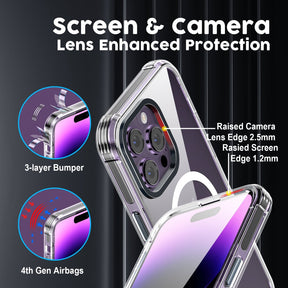 Red Purple Immersion dyeing Crystal & Black TPE Bumper Case