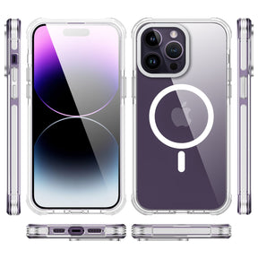 UV Printing 1 Peony Crystal & White TPE Bumper Case